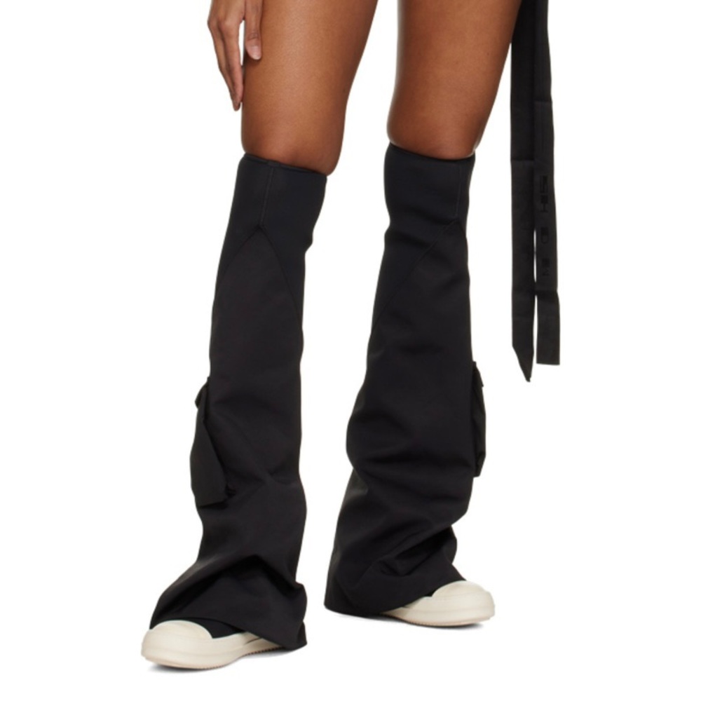 RICK OWENS CARGO FETISH BOOTS